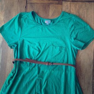 Green Lularoe Carly